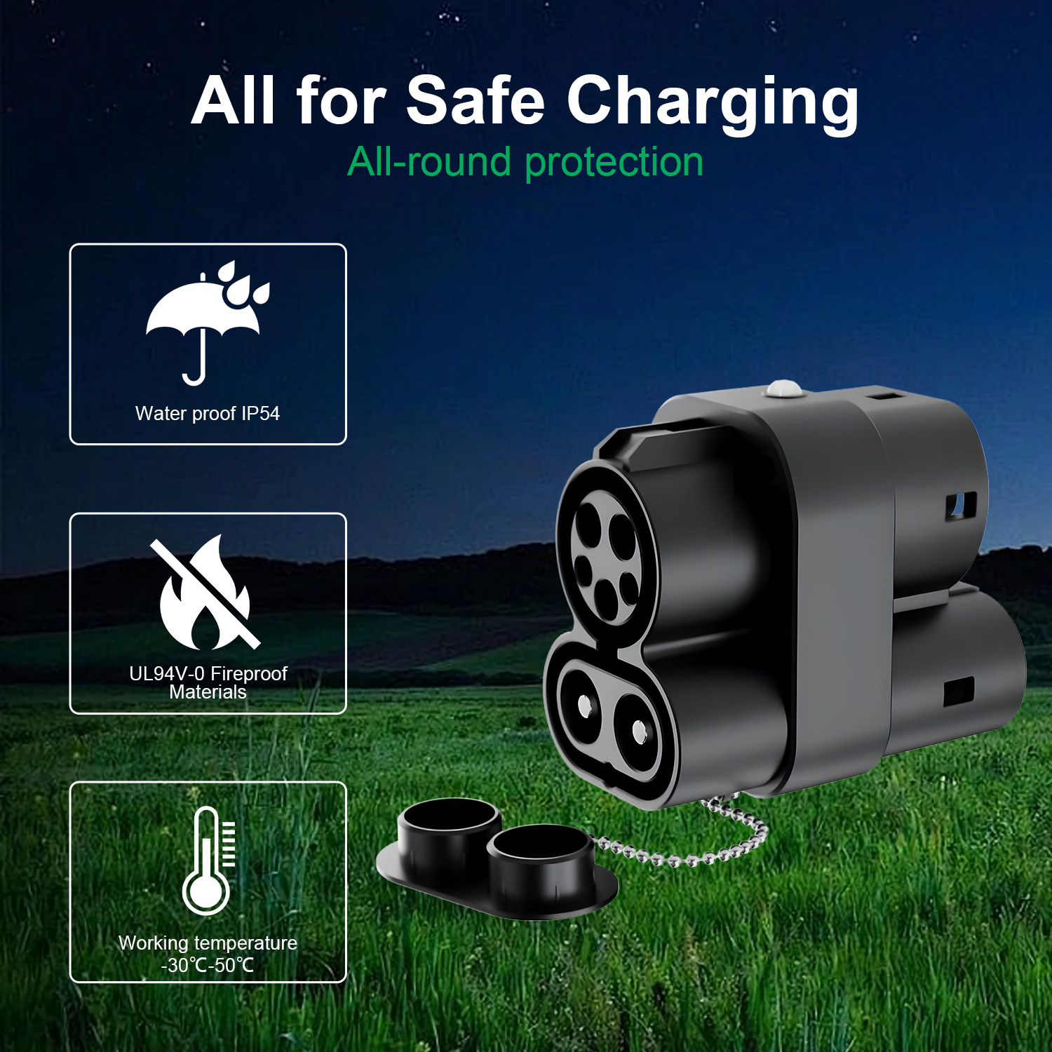 محول شاحن CCS1 إلى CCS2 بقدرة  - مراجعة Ccs2 To Ccs1 Fast Charge Adapter 250Kw وسعره